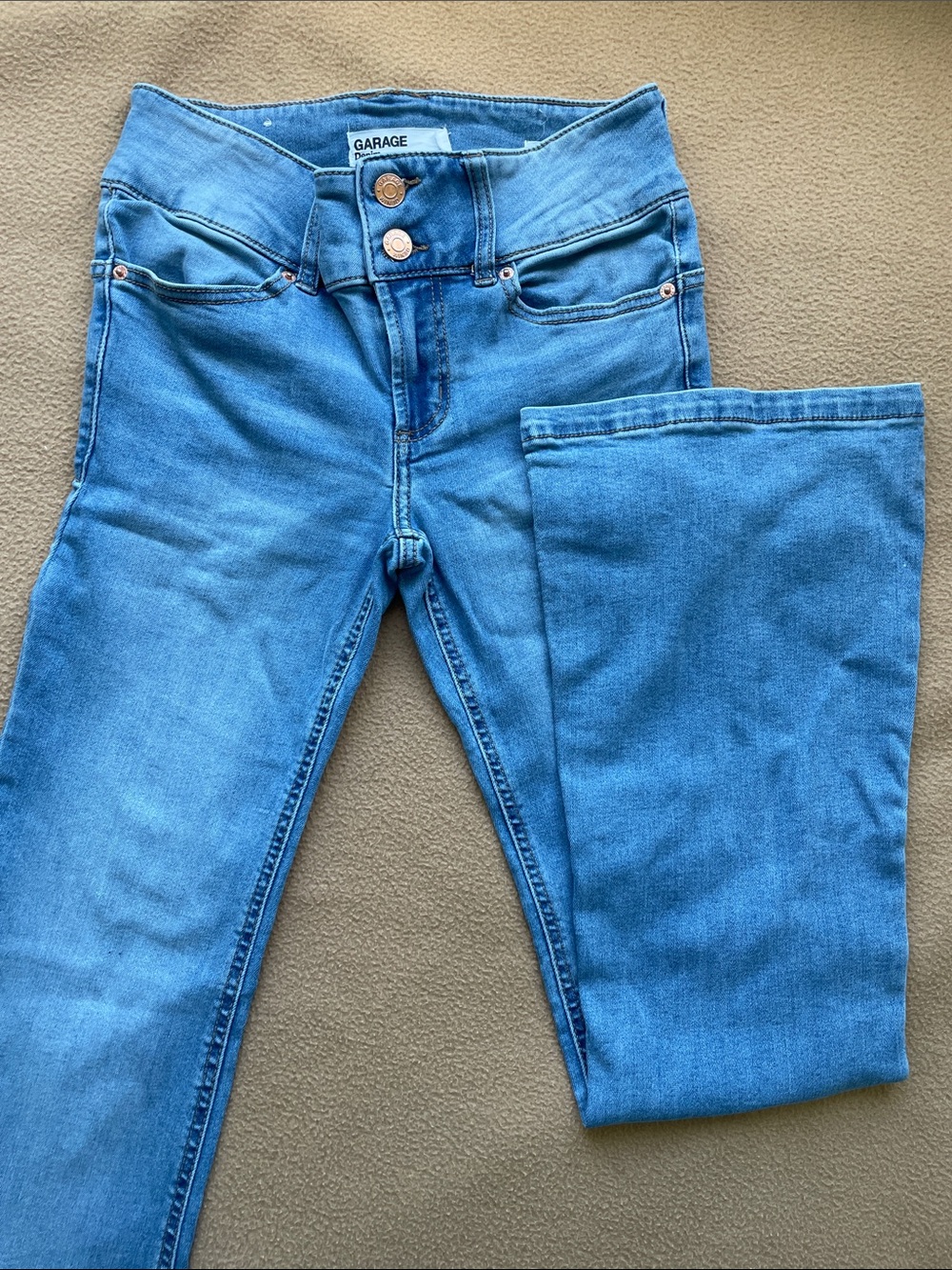 Garage Low Rise Flare/ Bootcut Jeans: Size 05/27